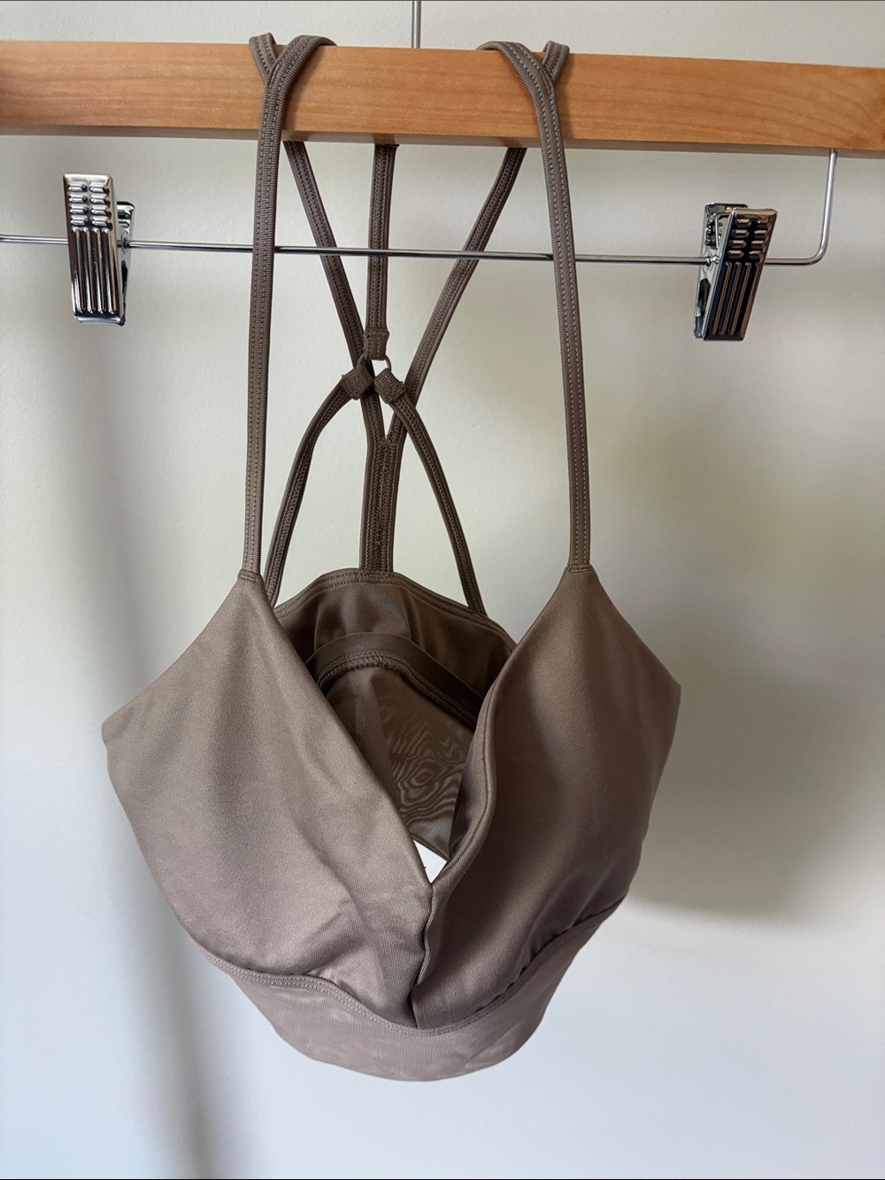 Taupe Strappy Lavish Bra